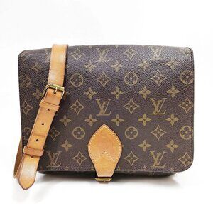 Authentic Louis Vuitton Cartouchiere GM Monogram Shoulder Bag LCMON203-120425